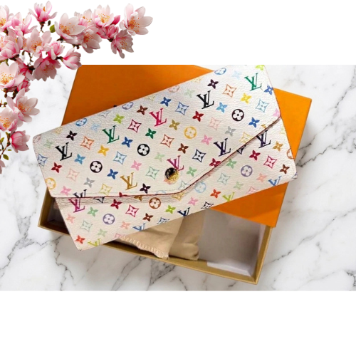 Louis Vuitton Sarah Multicolor Long Wallet