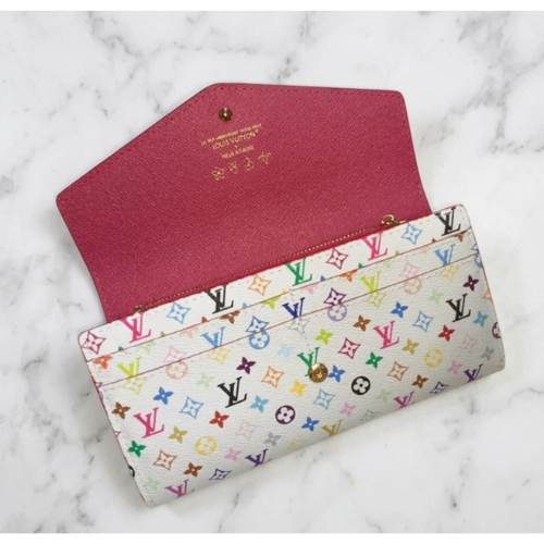 Louis Vuitton Sarah Multicolor Long Wallet