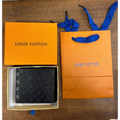 Louis Vuitton Men's Black Monogram Bifold Wallet
