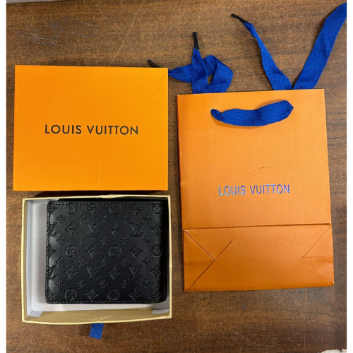 Louis Vuitton Men's Black Monogram Bifold Wallet