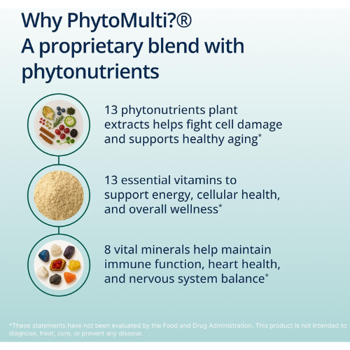Metagenics PhytoMulti Multivitamin Supplement 120 Tablets