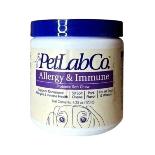 PetLab Co. Allergy & Immune Probiotic Soft Chews for Dogs 30 Count