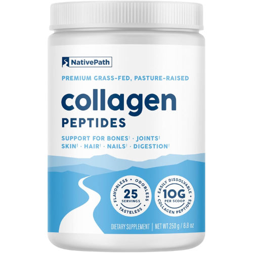 Hydrolyzed Collagen Peptides Type 1 & 3 Powder Supplement 250g