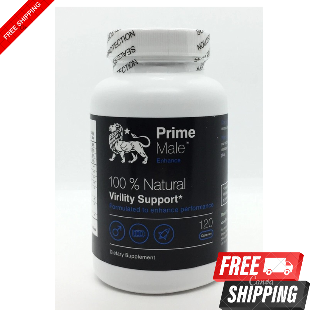 Prime Male Enhance Supplement 120 Capsules