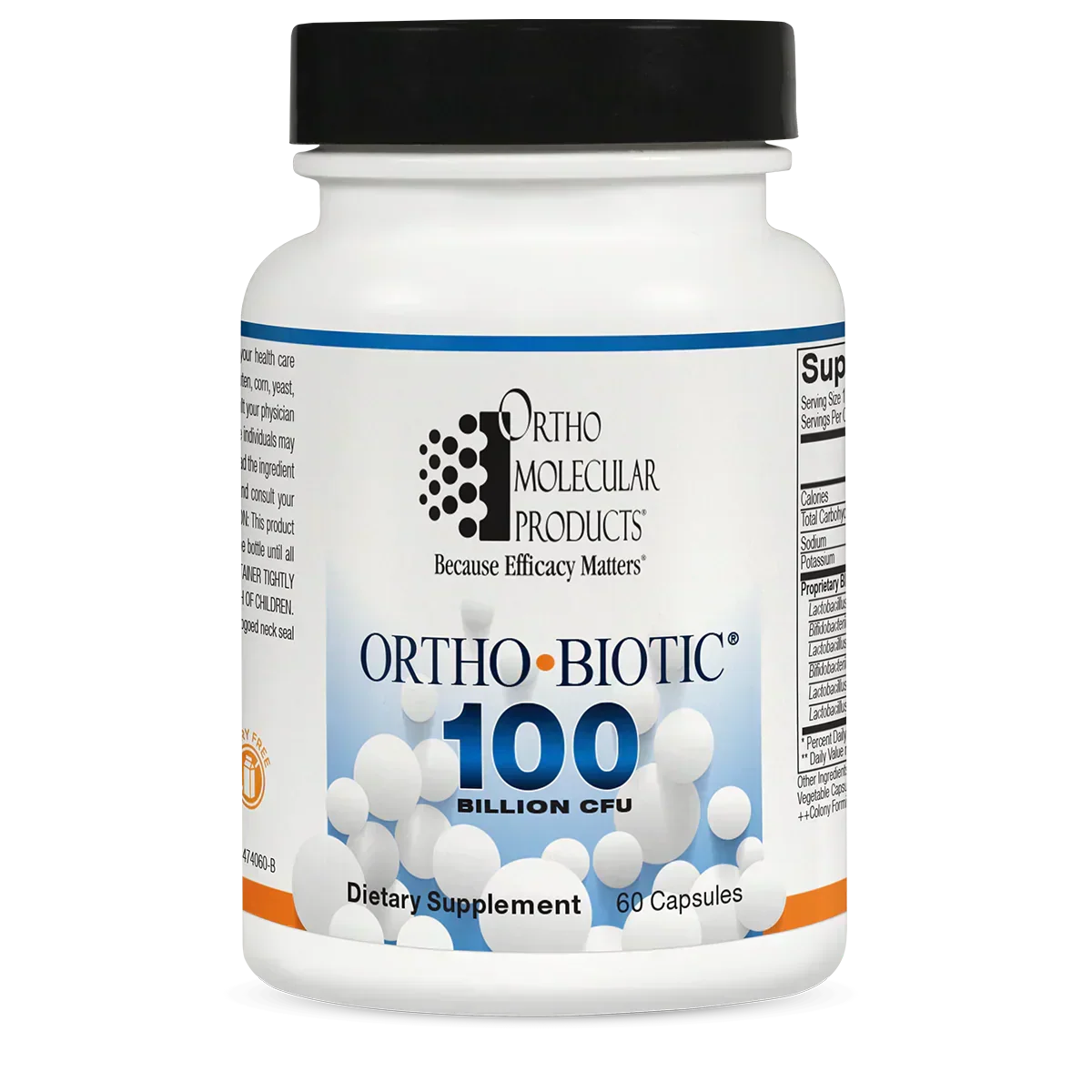 Ortho Biotic Digestive & Gut Health Support 60 Capsules