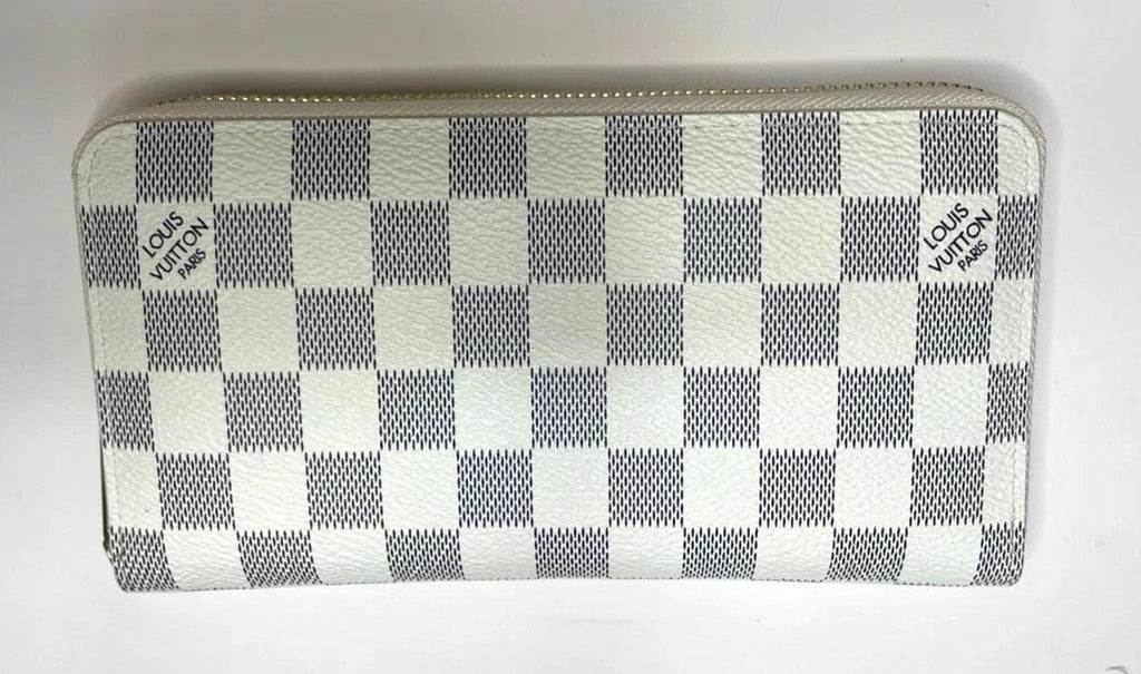 Louis Vuitton Damier Azur Zippy Long Wallet