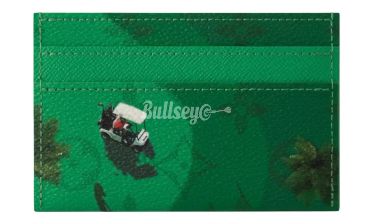 Louis Vuitton Green Golf Card Holder