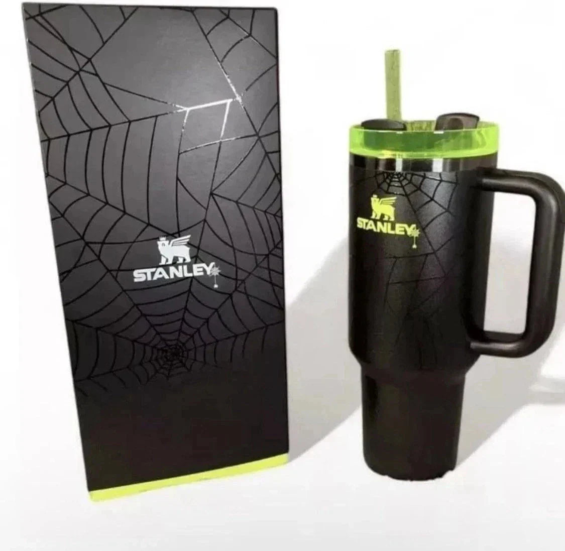 Stanley Halloween Web Glow H2.0 FlowState Tumbler 1.18L
