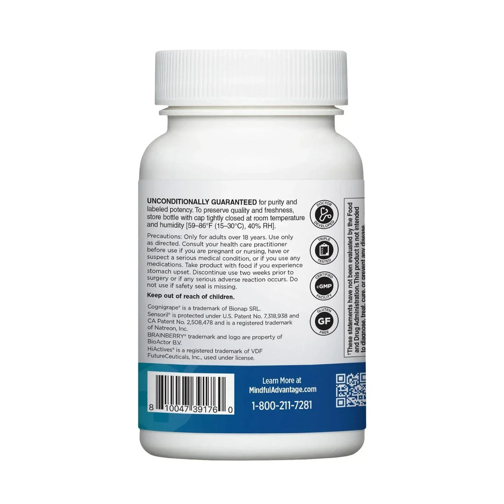 Doctors Preferred Mindful Advantage Brain Supplement 30 Capsules