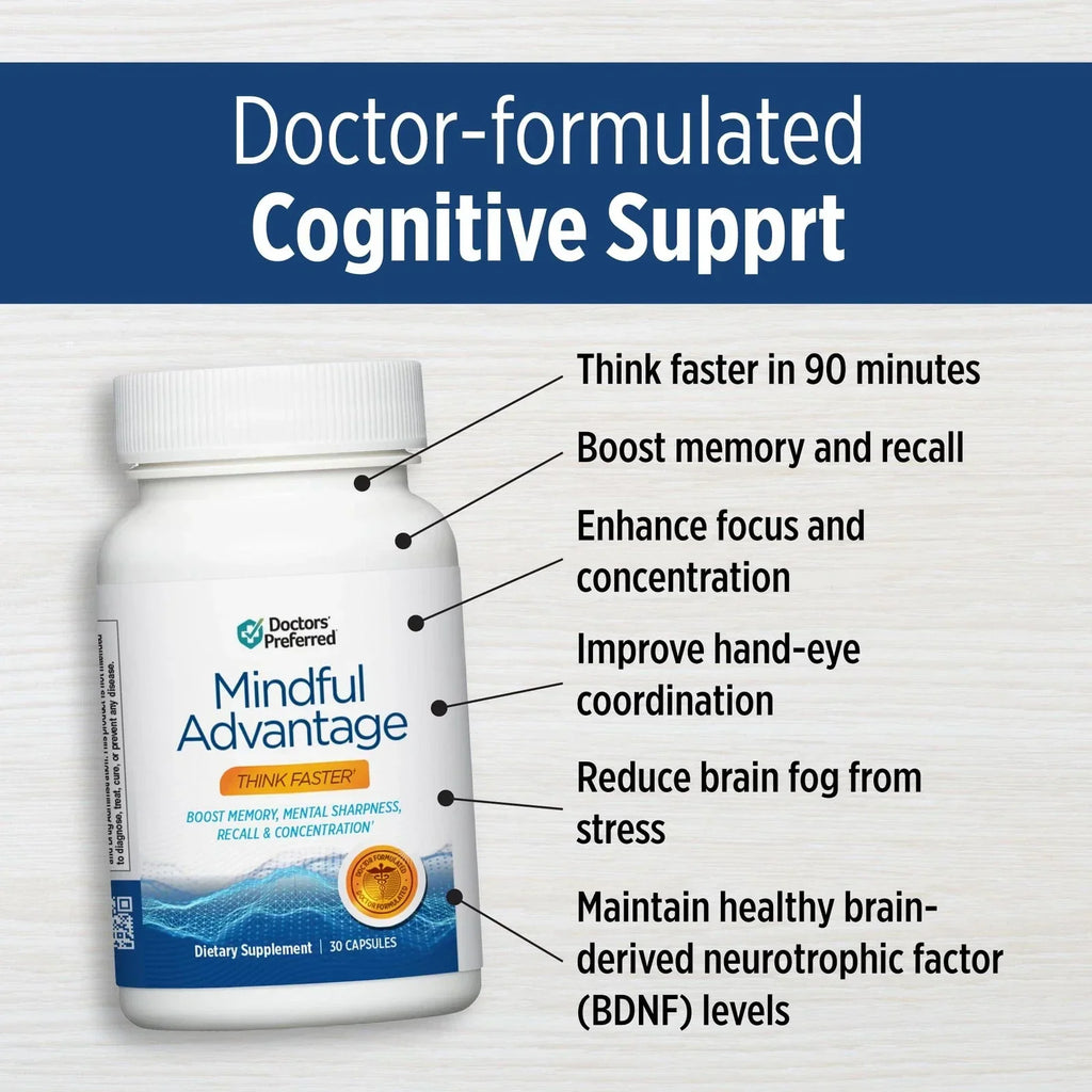 Doctors Preferred Mindful Advantage Brain Supplement 30 Capsules