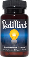 Redimind Natural Cognitive Support Brain Supplement Capsules